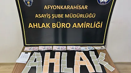 Afyon'da Asayiş Alarmı: Kumar, Fuhuş ve Hırsızlık Operasyonları