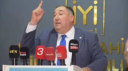 Afyon'da Dikkat Çeken Basın Toplantısı!