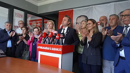 Afyon'da Faruk Duha Erhan, 'İktidar' Hedefi İle Adaylığını Açıkladı