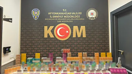 Afyon'da Kaçak Sigara Operasyonu: 267 Paket Ele Geçirildi