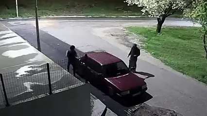 Afyon'da Otomobil Fareleri Polisten Kaçamadı