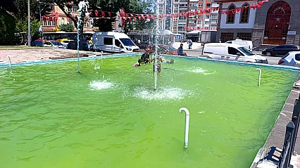 Afyon'da Süs Havuzunda Oyun Tehlikesi