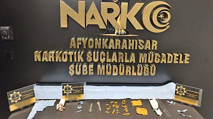 Afyon'da Uyuşturucu Ağına Darbe