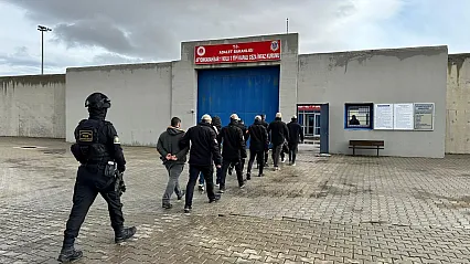 Afyon'da Yakalanan 6 DEAŞ'li Cezaevinde