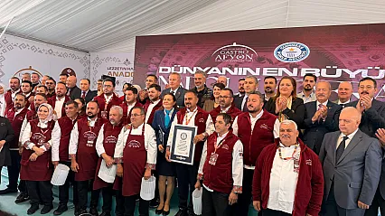 Afyonkarahisar Guinness Rekorlar Kitabı'na Girdi!
