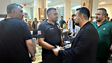AK Parti İl Başkanı Kavak'tan Hastane'de Acil Servis Ziyareti
