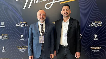 AK Parti İl Başkanı Şahin'den Müstafi Başkan'a Teşekkür