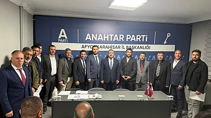 Anahtar Parti, Afyonkarahisar'da Teşkilatlanmasını Sürdürüyor