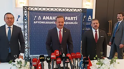 Anahtar Parti Lideri Ağıralioğlu, Cumhurbaşkanı Adayı'nı Afyon'da Açıkladı