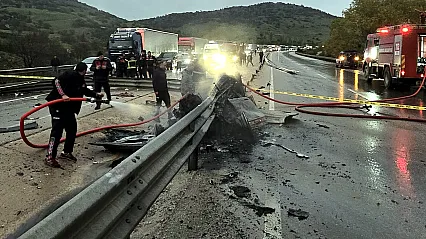 Başağaç'ta Feci Kaza