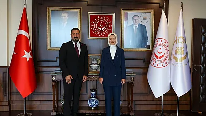 Başkan Kavak, Bakan Göktaş'ı Ziyaret Etti