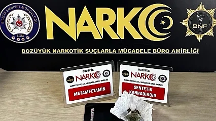 Bilecik'te Şüphelinin Üzerinden Uyuşturucu Çıktı