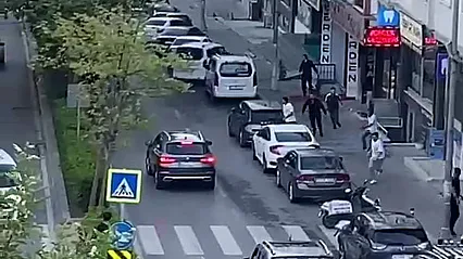 Emlakçıda Başlayan Kavga, Kovalamacaya Dönüştü