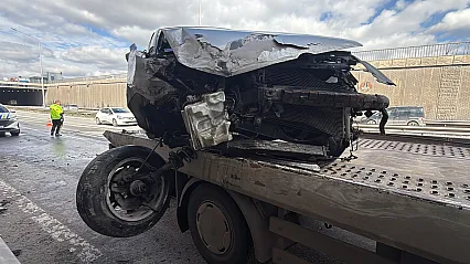Eskişehir'de Trafik Kazası: 1'i Ağır 2 Yaralı