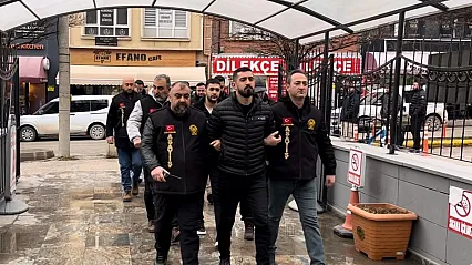 Gazeteciye Saldırı Olayında 7 Şüpheli Adliyede