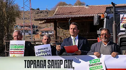 'İktidar Yaptıklarıyla Çiftçiye Adeta Üretmeyin Diyor'