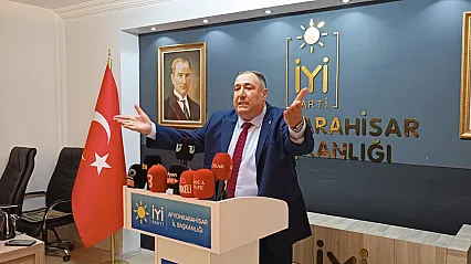 İYİ Parti İl Başkanı Mısırlıoğlu'ndan Köksal'a: Afyon'un Sorunlarını 3 Yılda Nasıl Çözeceksin?