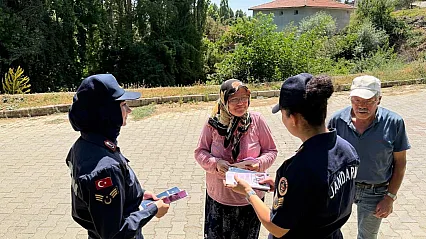Jandarmanın Kadına Şiddetle Mücadele Çalışmaları Sürüyor
