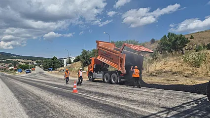 Jandarmanın Yol Kontrol Noktası Yenilendi