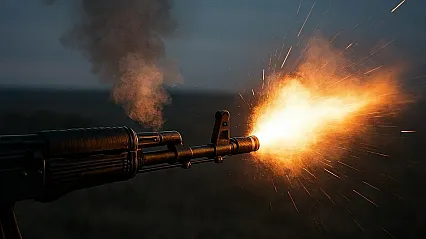 Kalaşnikofla Havaya Ateş Açan 14 Yaşındaki Şüpheli Yakalandı