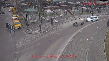 Kütahya'da Kameralara Yansıyan Kazalarda Dikkatsizlik ve Kural İhlali Öne Çıktı