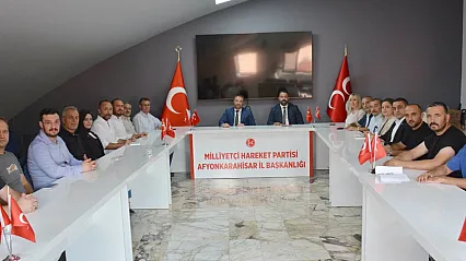 MHP Teşkilatları İstişare Etti