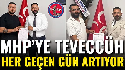 MHP'ye Teveccüh Her Geçen Gün Artıyor
