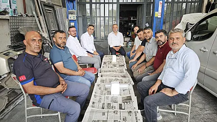 Milletvekili Arslan'dan Kaza Geçiren Esnafa 'Geçmiş Olsun' Ziyareti ve Sanayi Turu