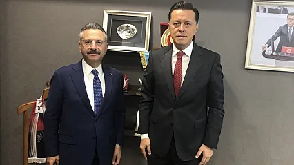 Milletvekili Hatipoğlu, Vali Aksoy'u TBMM'de Ağırladı