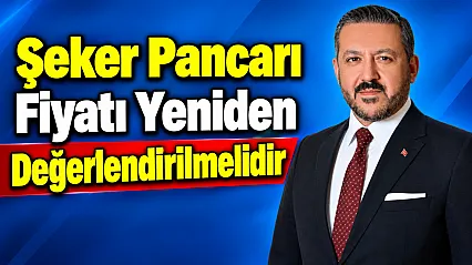 'Şeker Pancarı Fiyatı Yeniden Değerlendirilmelidir'
