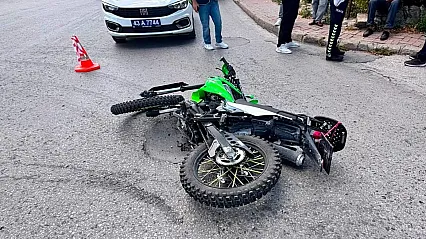 Tavşanlı'da Otomobil İle Motosiklet Çarpıştı: 1 Yaralı