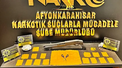 Uyuşturucu Maddeler Ve Pompalı Tüfekle Yakalanan 2 Kişi Tutuklandı