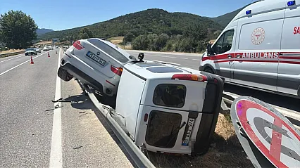 Yanlış Sollama Kazaya Neden Oldu: 4 Yaralı
