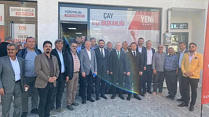 Yeni Parti Afyon'da İlk Kongresini Yaptı