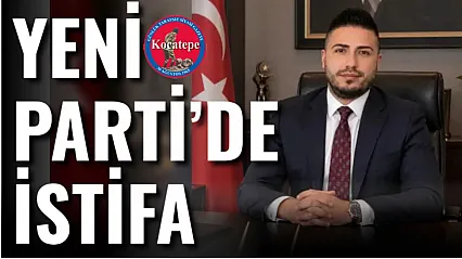 YENİ Parti'de istifa