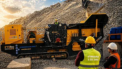 Afyon'da Saatte 120 Tonluk Dev Üretim Başladı