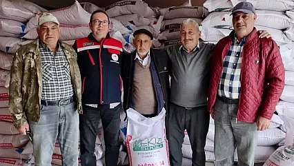Bayat'ta Yüzde 50 Hibe Destekli Buğday Tohumu Dağıtıldı
