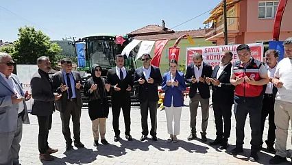 Emet'te 9,3 Milyon TL'lik Makine Parkı Projesi Hizmete Açıldı