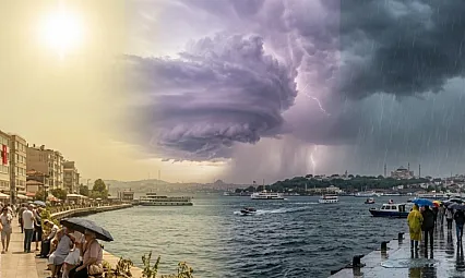 5 Günlük Hava Haritası Değişiyor: Sıcaklıklar Düşecek, Sağanaklar Geliyor