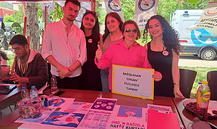 AFSÜ GENÇFEST'te Anlamlı Farkındalık: Organ Bağışlayın Hayat Kurtarın