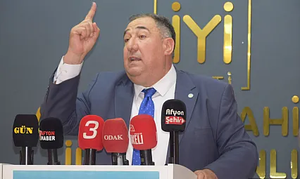 Afyon'da Dikkat Çeken Basın Toplantısı!
