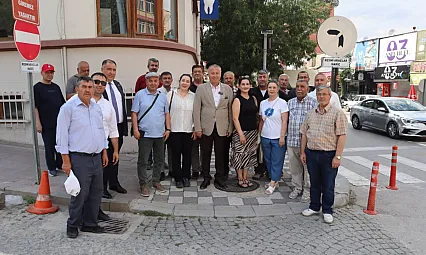 Afyon'da Esnaf Ziyaretinde Dikkat Çeken Sözler!