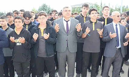 Afyon'da Öğrenciler Tek Ses, Tek Nefes: Özgür Filistin