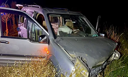 Afyonkarahisar'da Feci Kaza: 4'ü Çocuk 8 Kişi Yaralandı