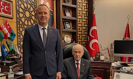 Belediye Başkanı, MHP Lideri Bahçeli'yi Ziyaret Etti
