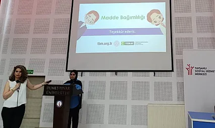 Emet MYO'da 'Madde Bağımlılığı' Konulu Seminer