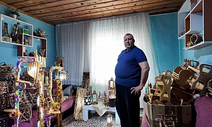 Gedizli Usta Yusuf Kartal'ın Ahşap Tutkusu