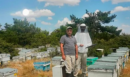 İscehisar'da Arılı Kovanların Tespiti İçin Saha Çalışması