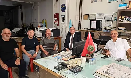Kaymakam Akgül'den Dinar Basınına İade-i Ziyaret