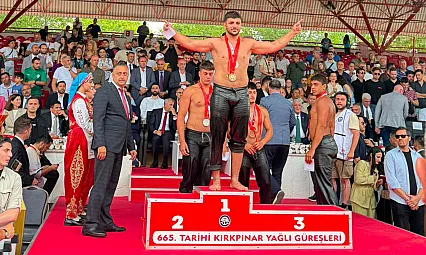 Kırkpınar'da Afyonlu Bir Şampiyon